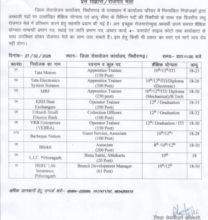 haridwar classified, government jobs 2026, private jobs 2026, corporate jobs 2026, dehradun jobs 2026, uttarakhand jobs 2026, 2026 jobs listing, best jobs of 2026, job listing by nikhil ranjan, haridwar classified_4,haridwar classified, haridwarclassified, hardwar classified, #haridwarclassified, digital marketing expert nikhil ranjan, nikhil ranjan nielit haridwar, best digital marketing agency in haridwar, #ekaansh, niikhiil, #hardwarclassified, best classified in haridwar, #haridwar, #classified, classified services in haridwar, online classified service in haridwar, digital marketing company in haridwar, best digital marketing company in haridwar, best digital marketing company in uttarakhand, e classified in haridwar, online classified in haridwar, #ads, online ads in haridwar, ads haridwar classified, cyber expert nikhil ranjan, cyber expert in haridwar, about haridwar city, aspirational districts in uttarakhand, aspirational district haridwar, facebook marketing haridwar, instagram marketing haridwar, twitter marketing haridwar, linkedin marketing haridwar, google adwords haridwar, google adsense haridwar, affiliate marketing haridwar, koo marketing haridwar, social media marketing haridwar, e newspaper haridwar, local classified haridwar, online classified service haridwar,